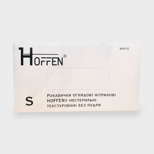 Перчатки HOFFEN Білі S 3,5г 21113 фото
