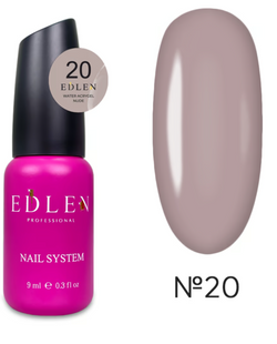 Edlen Water Acrygel Nude 9ml №20 18405 фото
