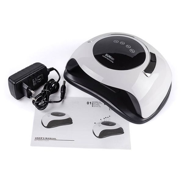 Лампа для маникюра SUN BQ-5T, Белая 6349 фото