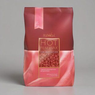 Горячий пленочный воск в гранулах Italwax - Роза, 500 г 8548 фото