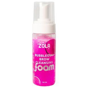 Zola пена для бровей Bubblegum Brow Cleansing 150мл 11627 фото