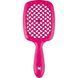 Janeke Superbrush the original расческа продувная, щетка для волос неоново-розового цвета 82SP226FF2 фото 2